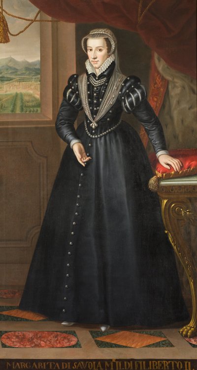 Portrait of Margherita of Valois by Unbekannt Unbekannt